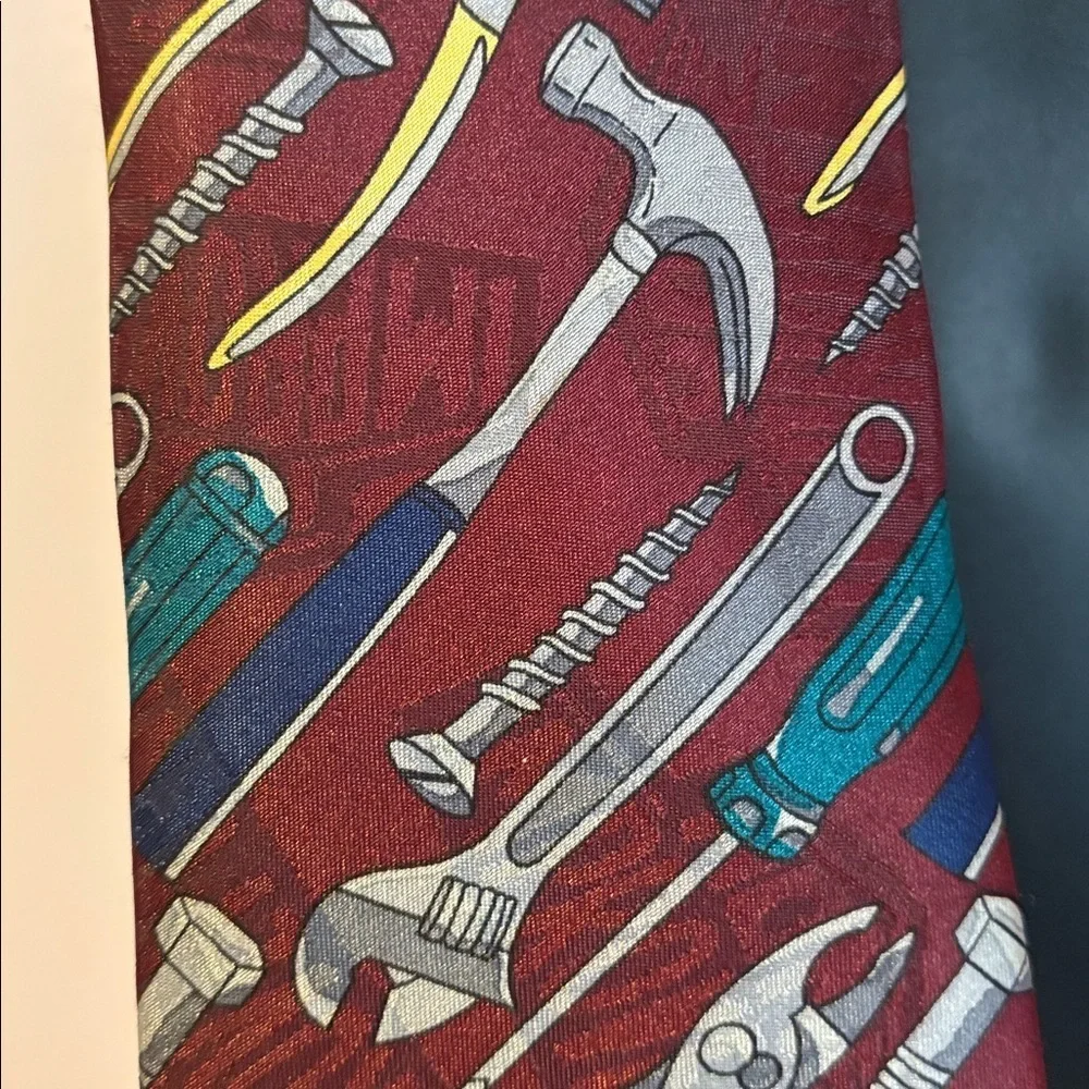 Home Improvement Vintage TV Show More Power Tool Time Necktie Tie